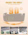 Ocpty Sun Visor Fit For 2012 2013 2014 2015 2016 2017 Toyota Camry With Sunroof Beige Left Driver Side