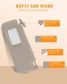 Ocpty Sun Visor Fit For 2012 2013 2014 2015 2016 2017 Toyota Camry With Sunroof Beige Left Driver Side