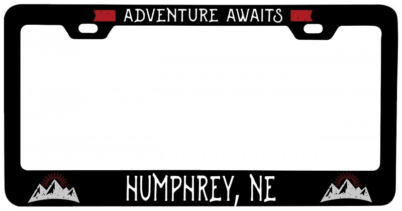 Humphrey Nebraska Vanity Metal License Plate Frame