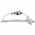 Ocpty Rear Driver Side Power Window Regulator W Motor Compatible With 2013-2016 Ford F-250 Super Duty F-350 For F-450