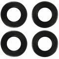 Caltric Front Suspension Upper A-arm Bushings Compatible With Arctic Cat 0403-081 0403-207 0403-289