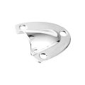 0315dp2sts Stainless Steel Clam Shell Vent In L X 2 W 9 16 H 