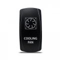 Ch4x4 Rocker Switch Cooling Fan Symbol White Led