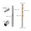 Uxcell 10-24 Unc Straight Flute Thread Tap And 3 9mm Twist Drill Bit Set Titanium Plated 6542 High Speed Steel Drilling Machine