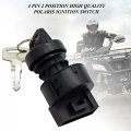 Procompany Ignition Switch Key Compatible With Polaris Scrambler 400 500 2x4 4x4 Freedom Trail Boss 2002
