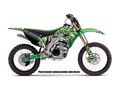 1999-2002 Kx 250 Jester Green Senge Graphics Base Kit For Kawasaki 