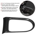 Carbon Fiber Gear Shift Panel Cover Trim Sticker For 2014-2018 Interior Accessory