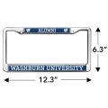 Washburn University Alumni Full Size Standard License Plate Metal Frame