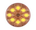 Maxxima M16280ycl Amber 2 5 Round Led Clearance Marker Light 