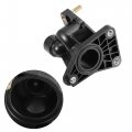 X Autohaux 25630-03010 Plastic Thermostat Housing Engine Coolant Water Outlet Mount For Hyundai I10 1st 2nd Generation 1 2l