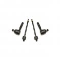 Partsw 4 Pc Front Tie Rod Ends Inner Outer Steering For Trucks 4wd Rwd Models 