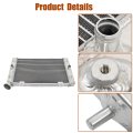 Aluminum Radiator With Cap For Yamaha Rhino 700 Yxrf 2008 2013 Replacement 5b4 E2461 00 00
