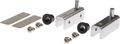 The Hillman Group 57064 Glass Door Hinge Regular Mount Chrome 2-pack 