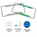 Marshall University Metal License Plate Frame For Front Or Back Of Car Officially Licensed Alumni 2-pack