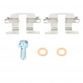 Silver Rear Passenger Brake Caliper Aintier 19-b2066a For Saab 2005-2006 Subaru 2004-2008