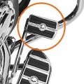 Xkh- Wing Skull Zombie Emblem Chromed Foot Large Brake Pedal Compatible With Touring Flhtk Trike 1980-2014 B013qdkoq2