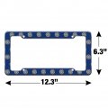 Tmnt Rebels Badge License Plate Tag Frame