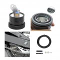 Motorcycle Chain Lubricator Oiler Rugged Durable Lubrication System Replacement For Suzuki Easy To Install Black