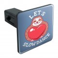 Let S Slow Dance Sloth Heart Love Funny Humor Tow Trailer Hitch Cover Plug Insert