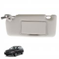 Left Driver Side Sun Visor Grey W Mirror Replacement For 2005 2006 2007 2008 2009 Outback Legacy 92011ag55aor