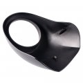 Mallofusa Headlight Fairing Front Headlamp Cowl Cover Set For Sportster Dyna Fx Xl Black Racer Style