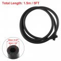 X Autohaux 1 4 5 Ft Car Fuel Hose Rubber Line For System Oils Ethanol