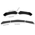 Car Front Bumper Spoiler 5 Pcs Lip Universal Body Kit