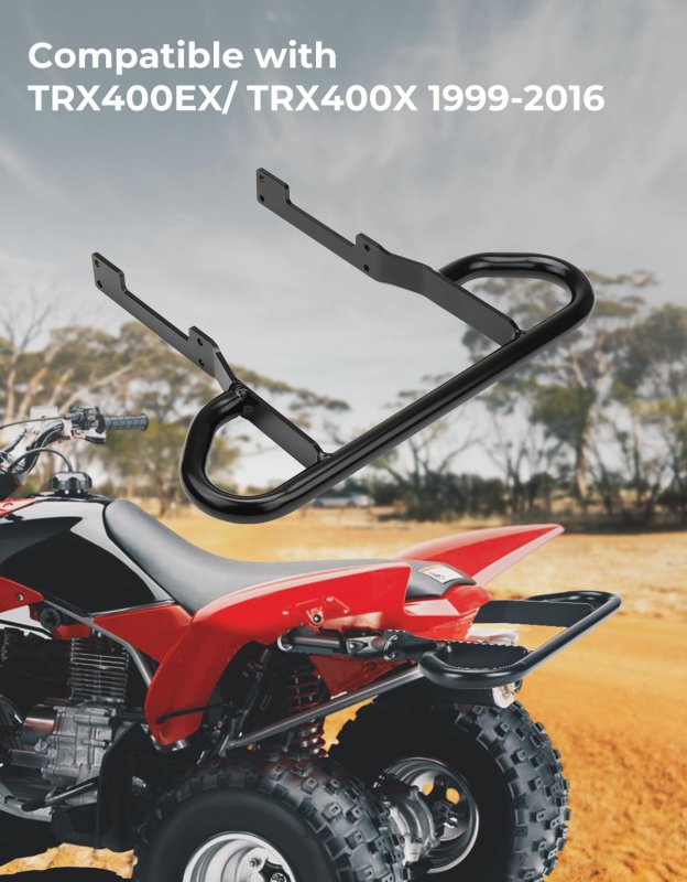 Atv Rear Grab Bars For Trx 400ex 400x 1999-2016
