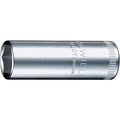 12mm Deep Hex Socket 40l 1 4 In Drive 6 Point High Performance Steel Chrome Plated 50mm Length 