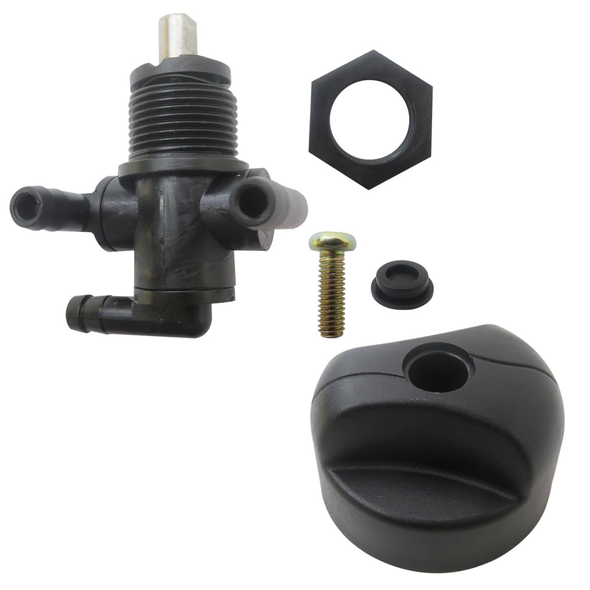 3-way Fuel Tank Valve Petcock Knob Nut For Polaris Xpedition 325 425 4x4 2000 2001 2002