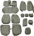 Kuafu Seat Cover Set Front Rear Compatible With 2018-2022 Honda Accord Sport Ex Hybrid Sedan Synthetic Leather Cushion