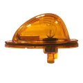 Niuparts Side Bottom Rocker Panel Turn Signal Bulb With 2 Diodes Led Marker Light Amber For International Prostar 2006-2017