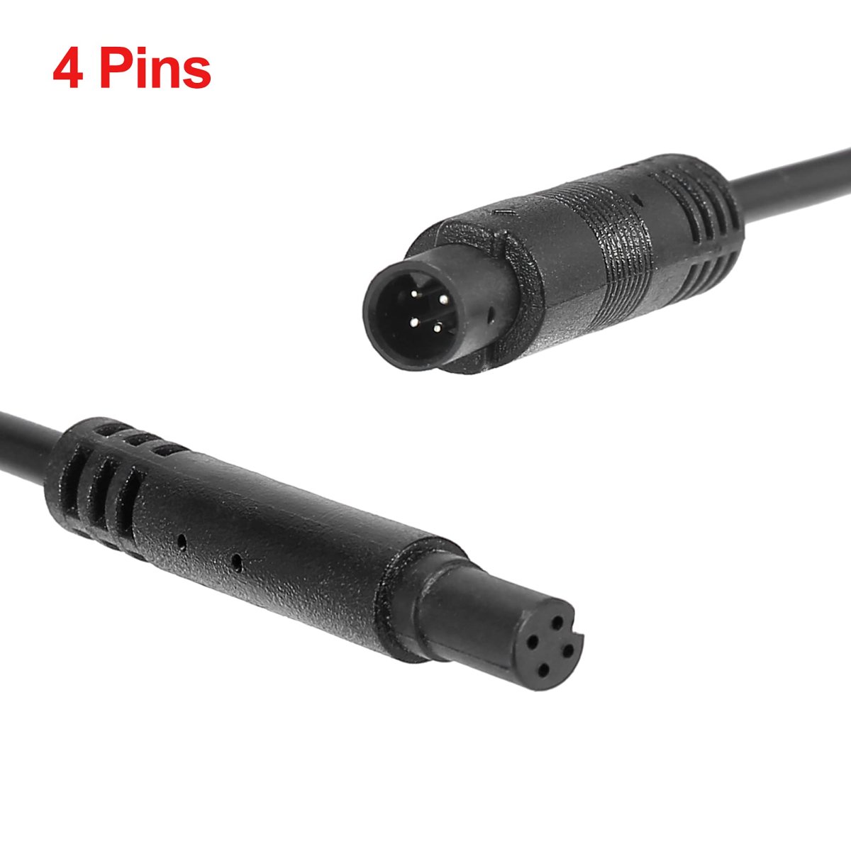 4 Pin 9 84ft 3 Meters Backup Camera Extension Cable Dash Cord Wires Car Rear View
