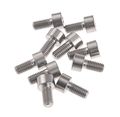 Wanyifa Titanium Din 912 Hex Socket Cap Head M5 X 10mm Bolt Screws For Bicycle Bottle Cages Pack Of 10