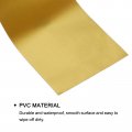 Uxcell Waterproof Peel And Stick Decorative Tape Self Adhesive 3 15 W X 16 4 L Pvc Removable For Wall Edge Mat Gold Tone