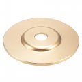 Grinder Shaping Disk 3 9 Wood Flat Grinding Wheel Hardened 45 Steel Abrasive Carving Tool For Woodworking Golden 2pcs 