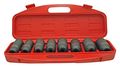8-piece 1 2 Dr Deep Spindle Axle Nut Socket Set 29mm 39mm 6 Point X 9 Mm In Length Bssan8p 