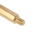 M5x50mm 7mm Male-female Brass Hex Pcb Motherboard Spacer Standoff For Fpv Drone Quadcopter Computer Circuit Board 3pcs