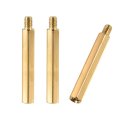 M5x50mm 7mm Male-female Brass Hex Pcb Motherboard Spacer Standoff For Fpv Drone Quadcopter Computer Circuit Board 3pcs 