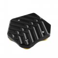 Uxcell 1 Set Aluminum Alloy Motorcycle Kickstand Plate Pad For Honda Gb350 2021-2022 Extension Foot Support With Wrench Gold