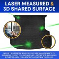 Premium Cargo Liner For Audi Q7 2018-2023 100 Protection Custom Fit Car Trunk Mat Easy-to-wash All-season Black 3d Shaped Laser