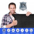 Premium Cargo Liner For Audi Q7 2018-2023 100 Protection Custom Fit Car Trunk Mat Easy-to-wash All-season Black 3d Shaped Laser
