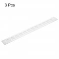 Uxcell Rectangle Shape Ventilation Grille Aluminum Alloy Louvered Air Vent 19 69 X 1 97 Inch For Wardrobe Cupboards 3pcs