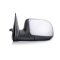 Driver Side Mirror For Chevy Silverado 2500 1999 2000 2001 2002 Power View Non Heated Chrome Textured Cover Folding Gm1320174 