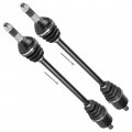 Caltric Rear Lh And Rh Cv Joint Axle Compatible With Can-am Maverick Max 1000r Xds Xrs Turbo 2016-17