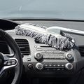 Microfiber Duster Wax Coated Cleaning Mop Dust Home Office Car Tool