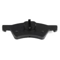 Front D857 Semi-metal 4pcs W Hardware Disc Brake Pad Set 