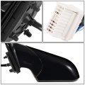 Hy1320239 Factory Style Driver Left Side Mirror Manual Folding Power Adjust Heated Glass Turn Signal Blind Spot Detection