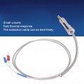 K-type Thermocouple Sensor 1m 0-400a Temperature Measuring Line M12 Thread Compression Spring Probe For Display Instruments
