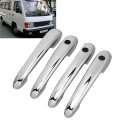 4pcs Car Exterior Door Handle Cover Trim Plastic Shell Housing Replacement
